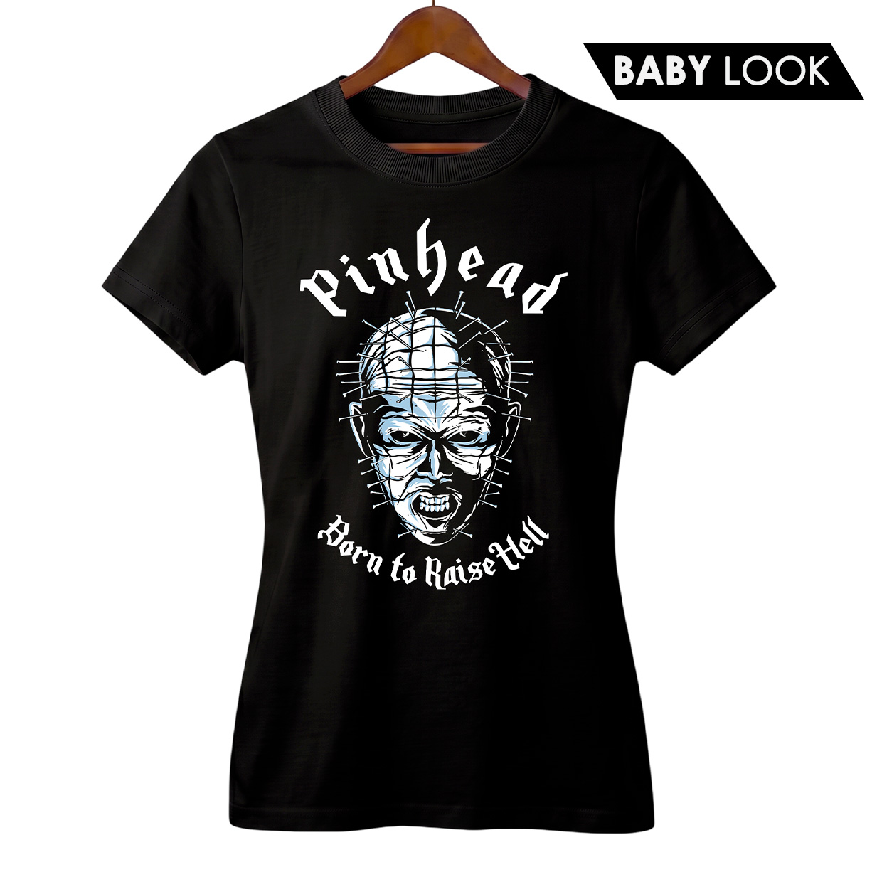 Baby Look Feminina Pinhead 