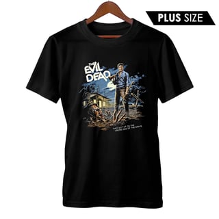 Camiseta Plus Size A Morte do Demônio - Evil Dead | Cabana Amaldiçoada | Filme de Terror
