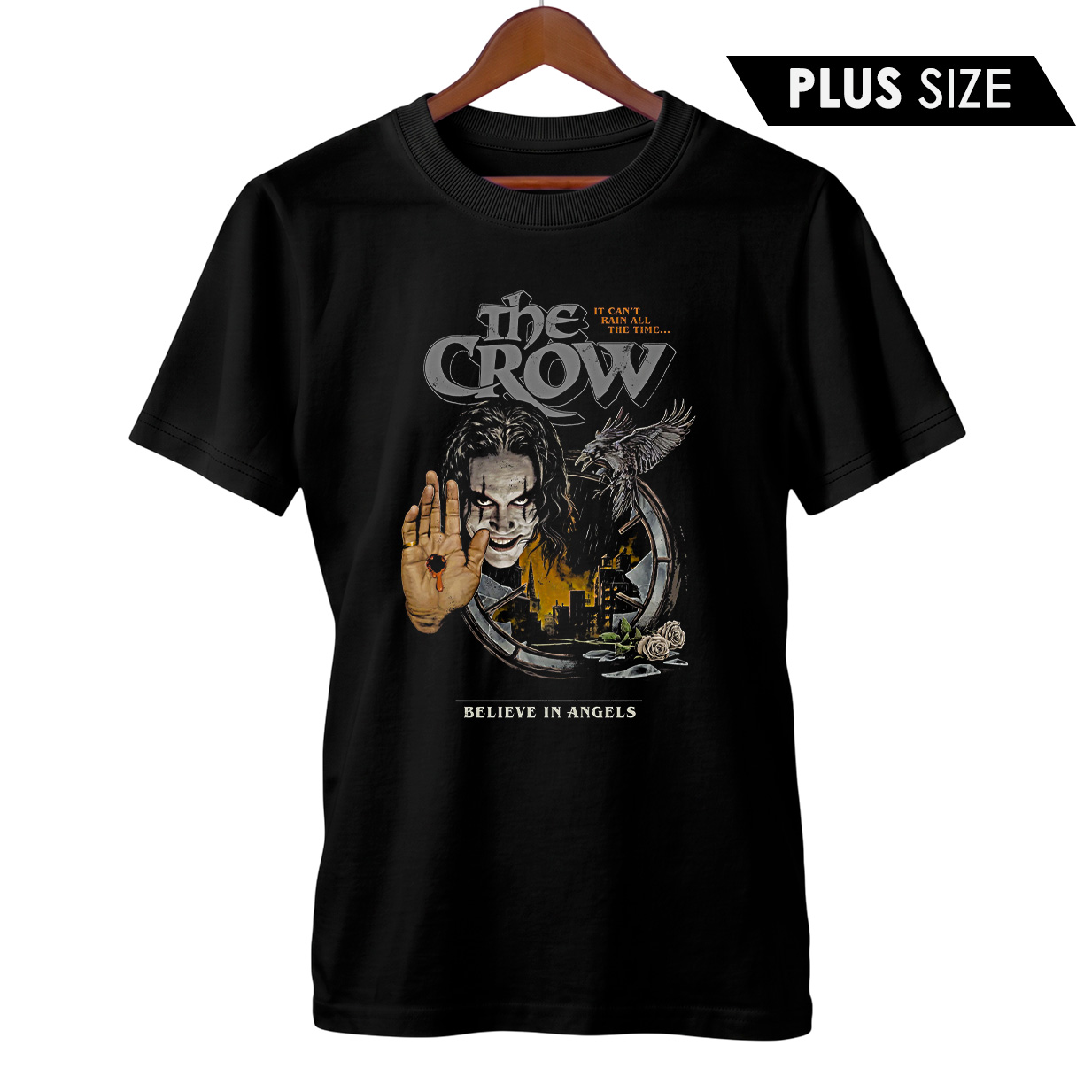 Camiseta Plus Size O Corvo | Filme de Terror
