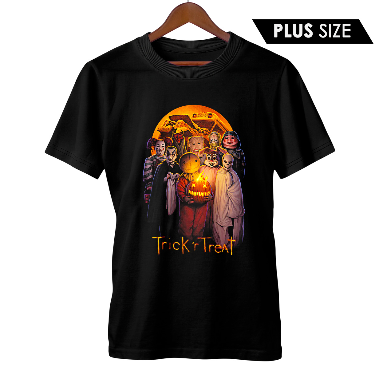 Camiseta Plus Size Contos do Dia das Bruxas | A Noite das Crianças | Filme de Terror