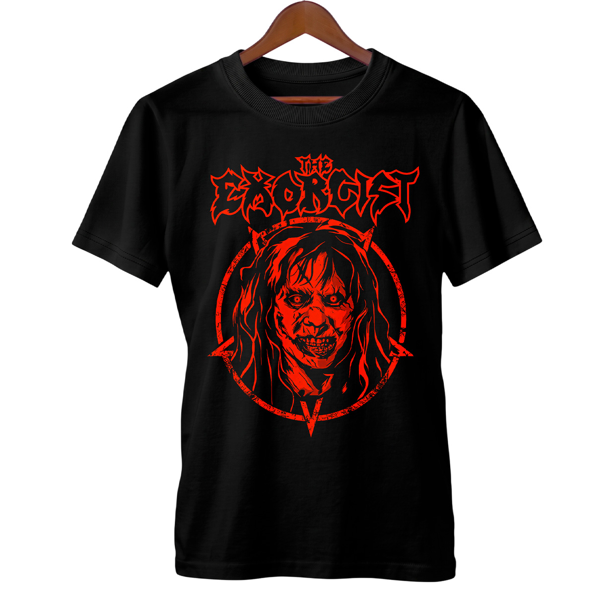 Camiseta O Exorcista + Banda Exodus | Rock Horror