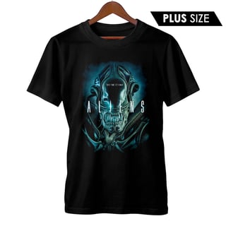 Camiseta Plus Size Aliens - O Resgate | Filme de Terror
