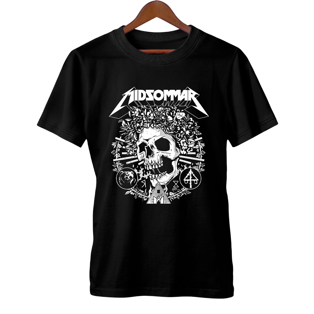 Camiseta Midsommar + Banda Metallica | Rock Horror