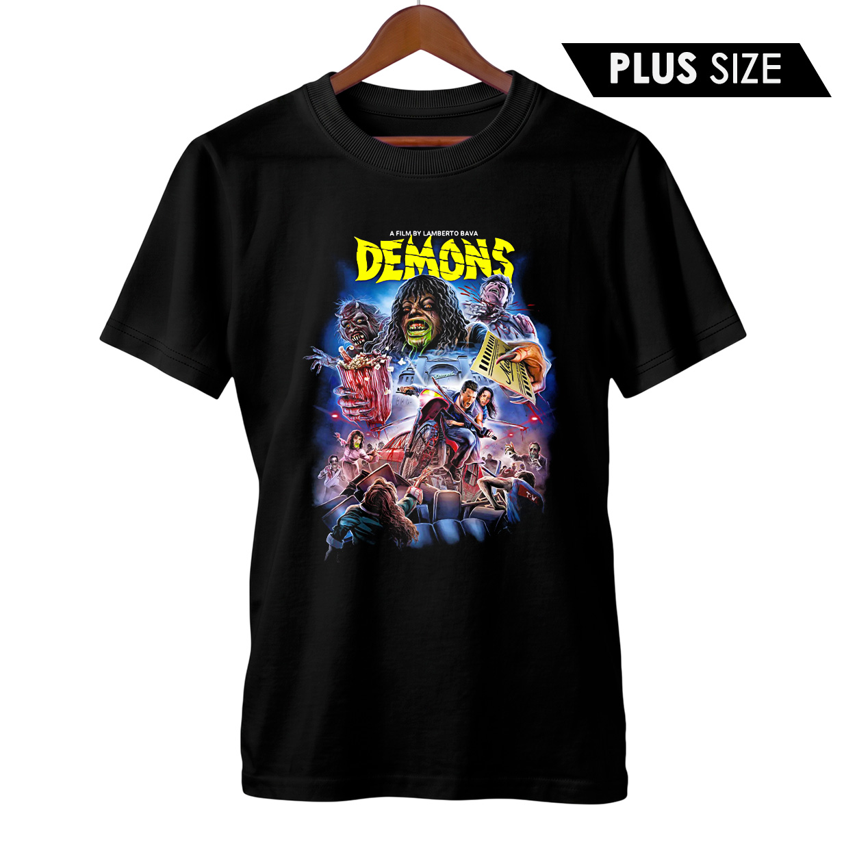 Camiseta Plus Size Demons – Filhos das Trevas | Sessão Maldita | Filme de Terror