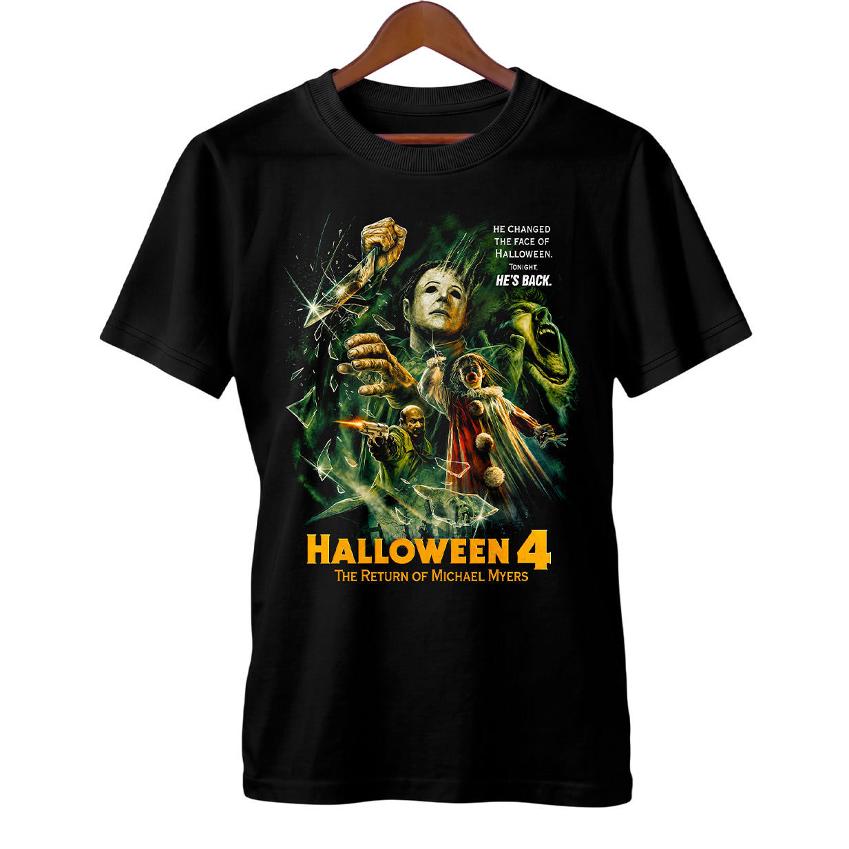 Camiseta Halloween 4 | O Retorno de Michael Myers | Filme de Terror