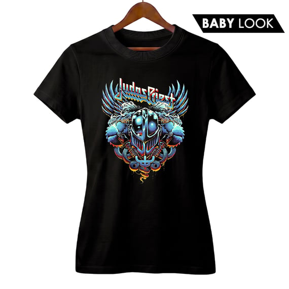 Baby Look Feminina Judas Priest | Painkiller | Rock