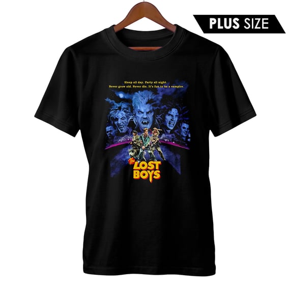 Camiseta Plus Size Os Garotos Perdidos | Vampiros de Santa Carla | Filme de Terror