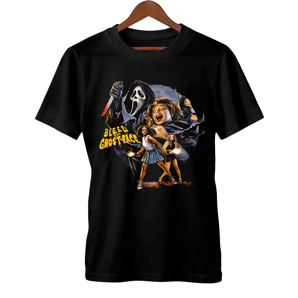 Camiseta Pânico | Caçada do Ghostface | Filme de Terror