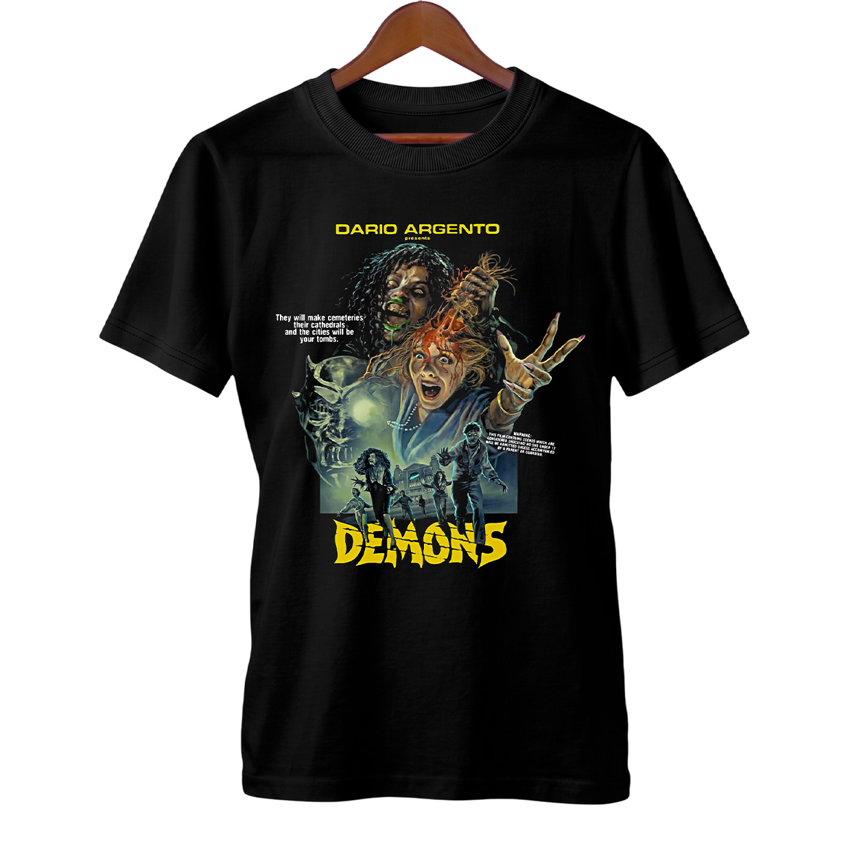 Camiseta Demons – Filhos das Trevas | A Noite dos Possuídos | Filme de Terror