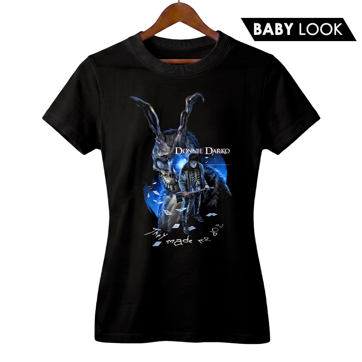 Baby Look Feminina Donnie Darko | Filme de Terror