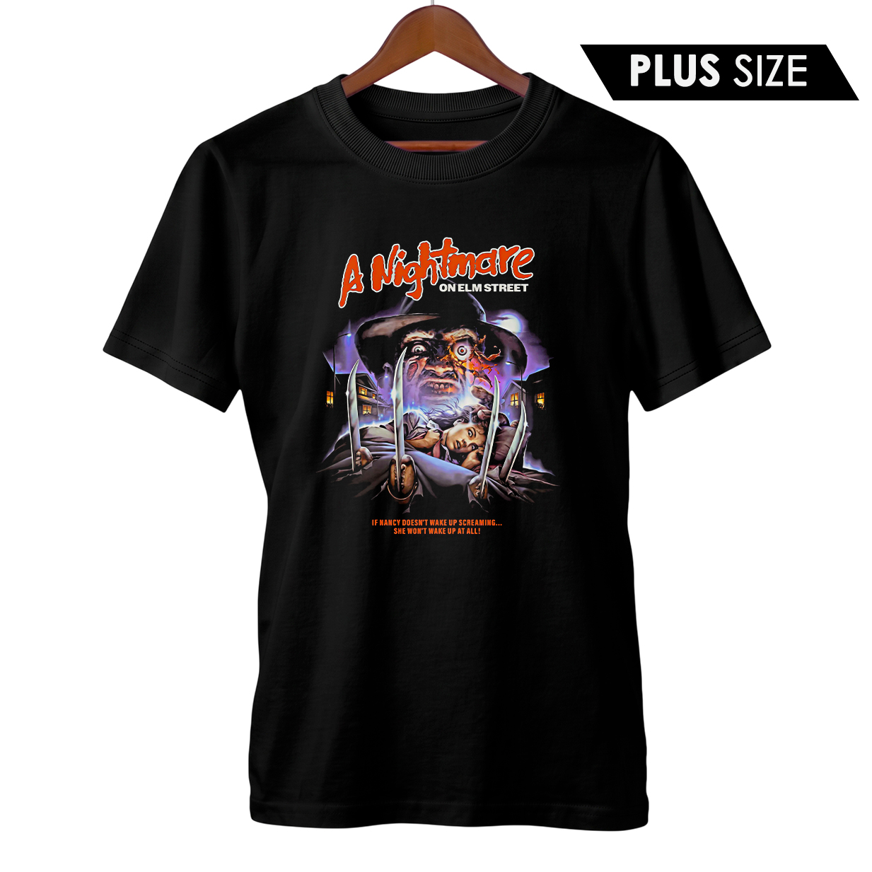 Camiseta Plus Size A Hora do Pesadelo | Filme de Terror