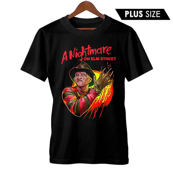 Camiseta Plus Size Freddy Krueger | A Hora do Pesadelo | Filme de Terror