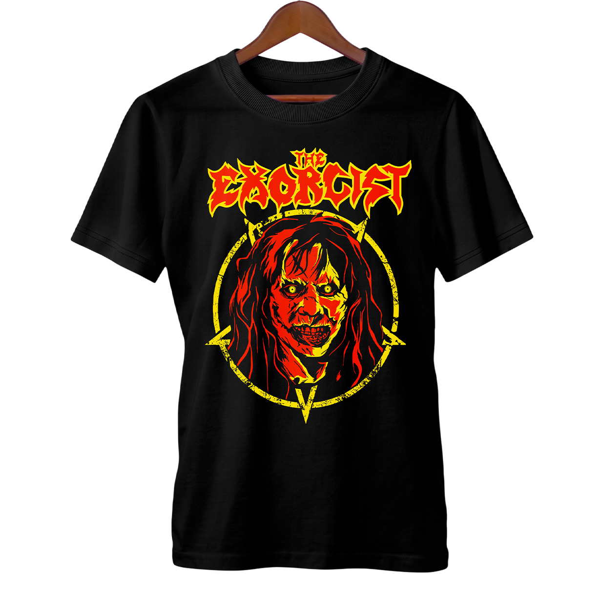 Camiseta O Exorcista + Banda Exodus | Rock Horror