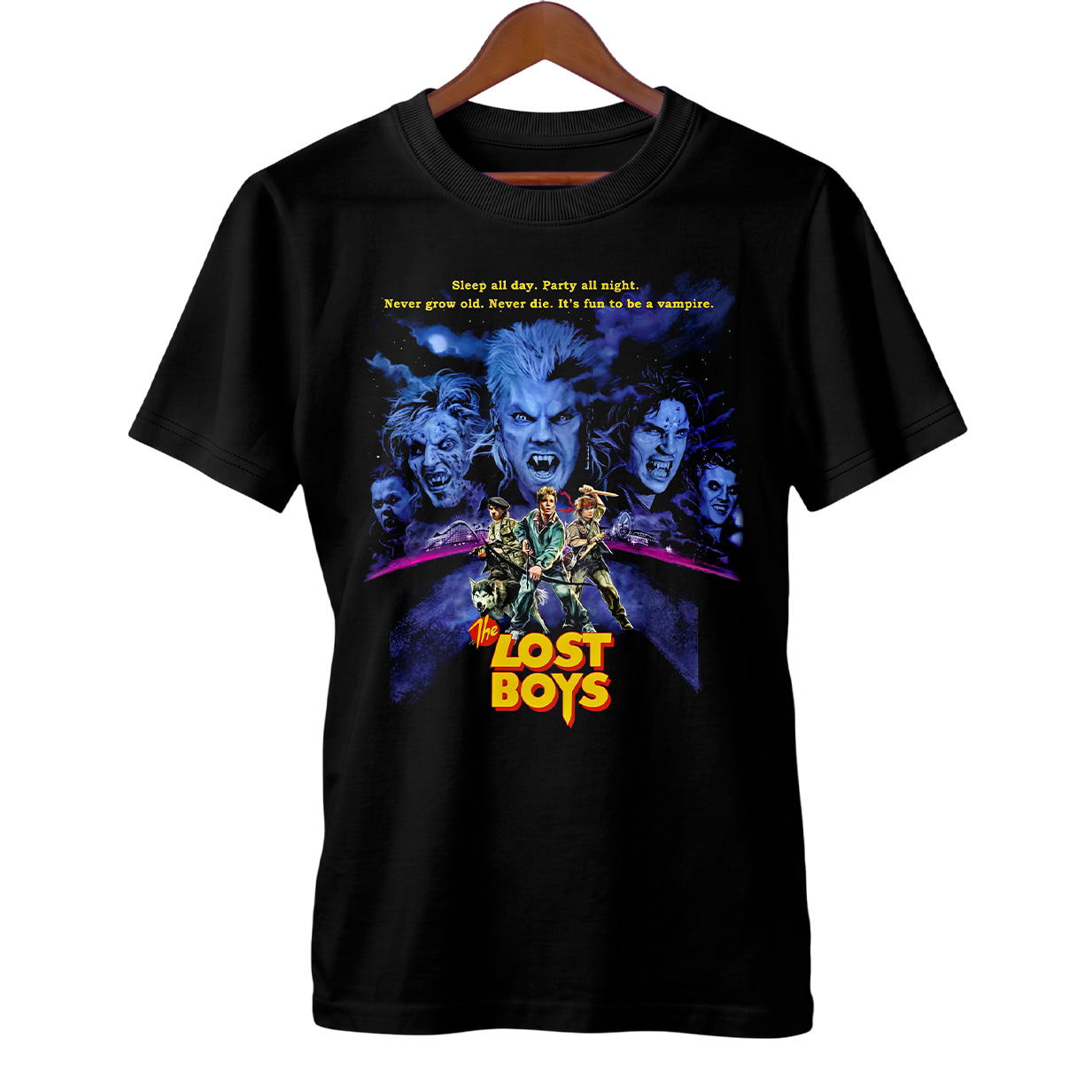 Camiseta Os Garotos Perdidos | Vampiros de Santa Carla | Filme de Terror