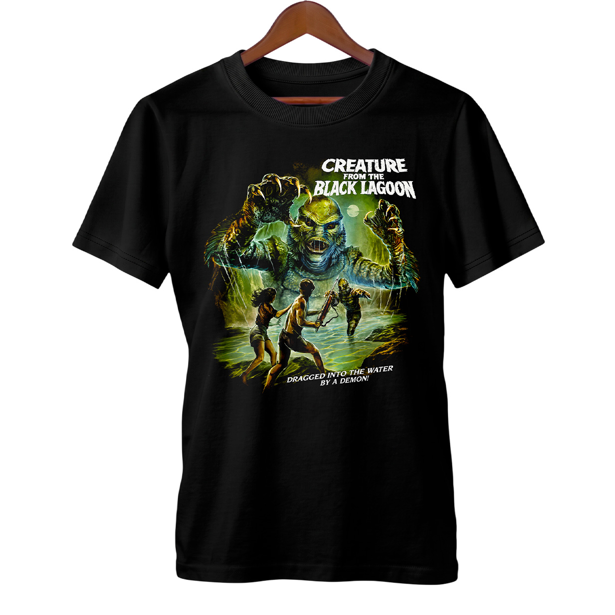 Camiseta O Monstro da Lagoa Negra | Filme de Terror