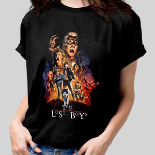 Nome do produto Camiseta Os Garotos Perdidos | Juventude Eterna | Filme de Terror