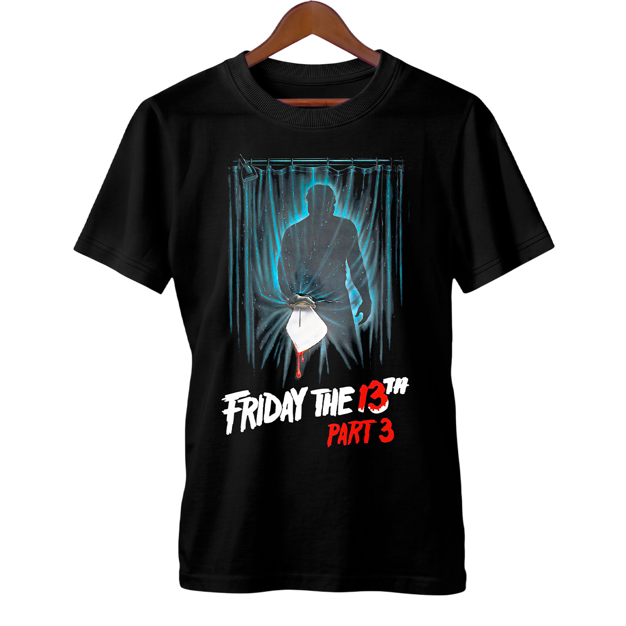 Camiseta Sexta-Feira 13 - Parte 3 | Capa do Filme | Filme de Terror