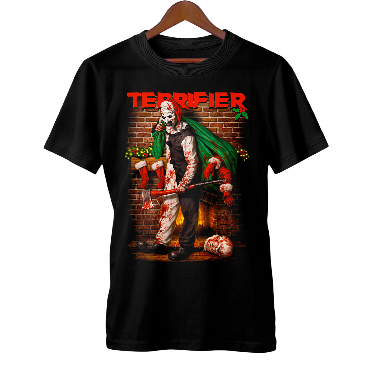Camiseta Terrifier | Slasher de Natal | Filme de Terror