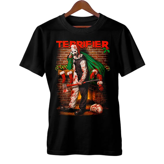 Camiseta Terrifier | Slasher de Natal | Filme de Terror