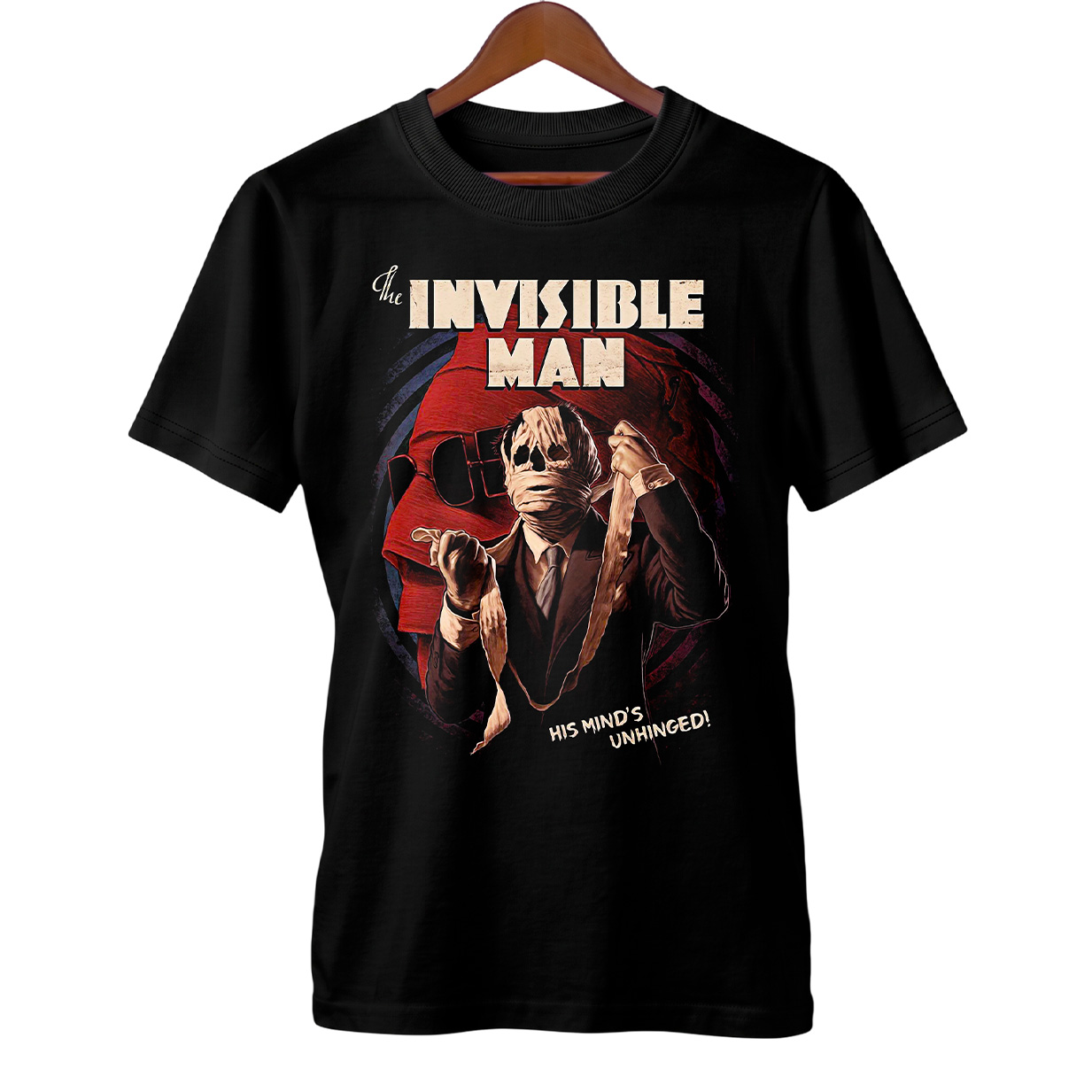 Camiseta O Homem Invisível | Filme de Terror 
