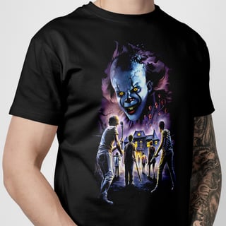 Nome do produto Camiseta It: A Coisa | Covil de Pennywise | Filme de Terror