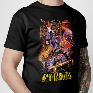 Nome do produto Camiseta Uma Noite Alucinante 3 - Evil Dead | Exército dos Mortos | Filme de Terror