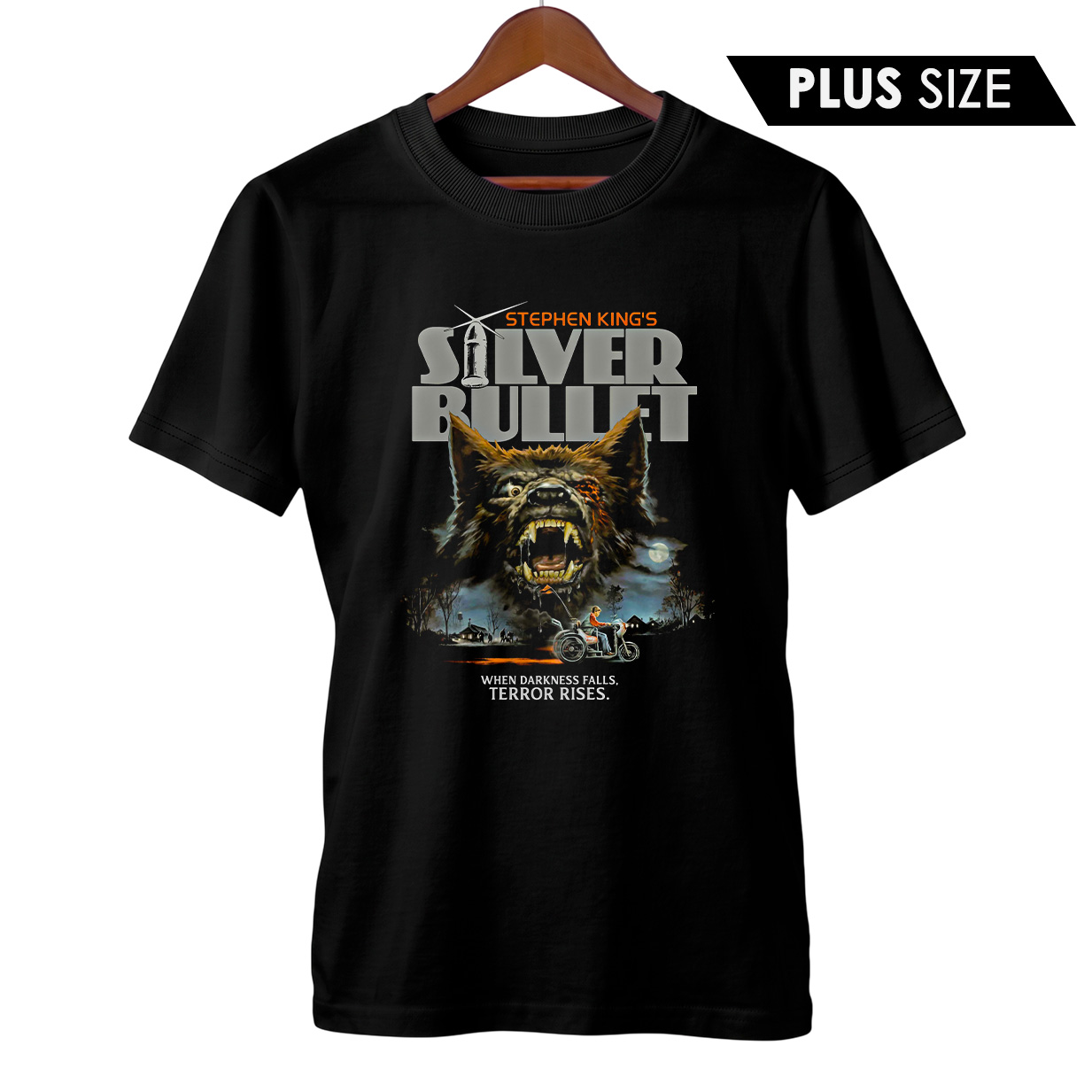 Camiseta Plus Size Bala de Prata | Filme de Terror