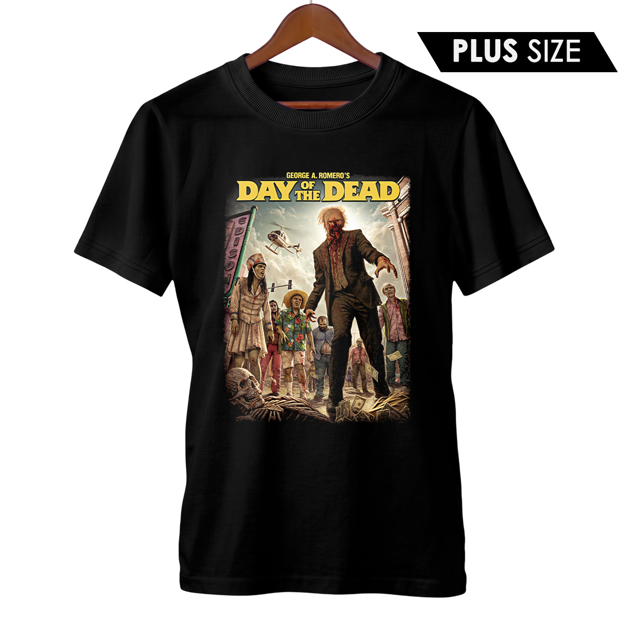 Camiseta Plus Size Dia dos Mortos | Filme de Terror