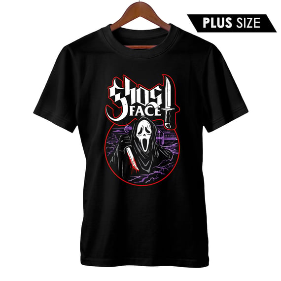 Camiseta Plus Size GhostFace 