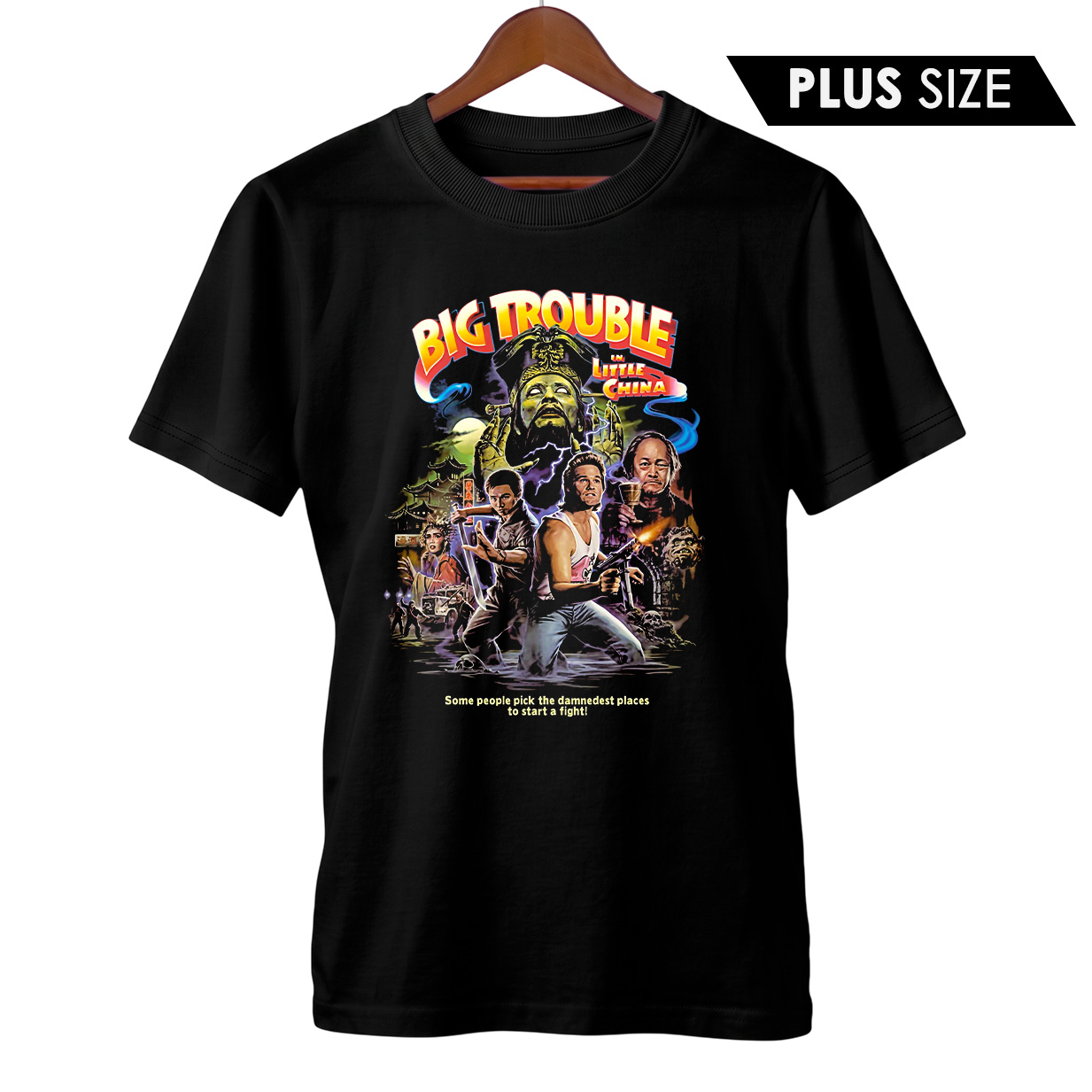 Camiseta Plus Size Os aventureiros do bairro proibido | Filme de Aventura