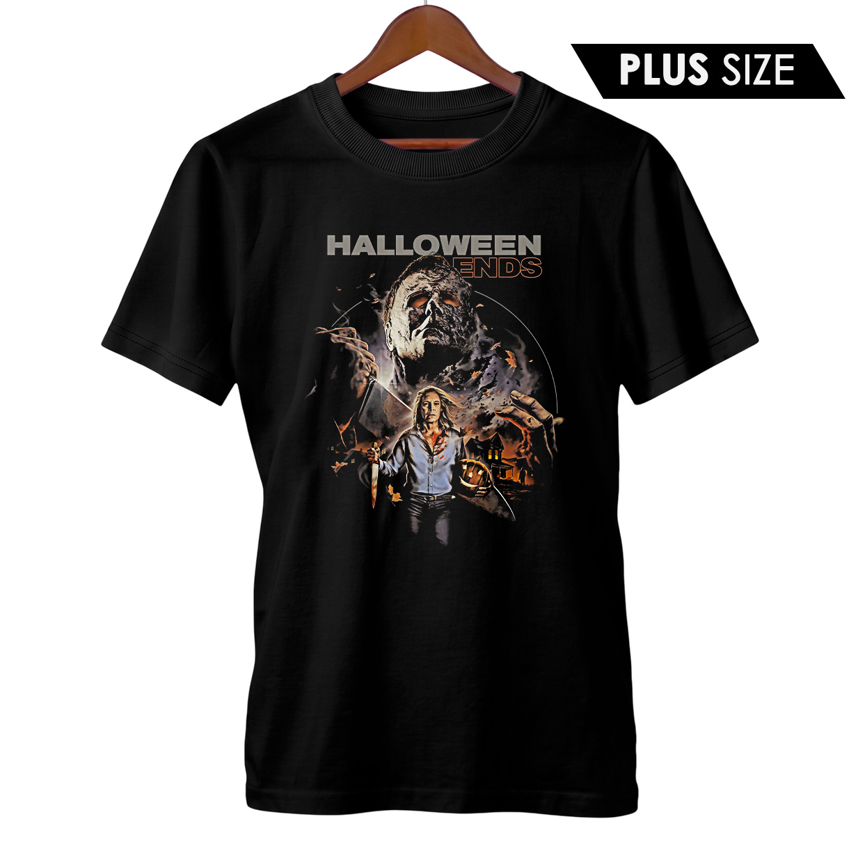 Camiseta Plus Size Halloween Ends | O Confronto Final | Filme de Terror