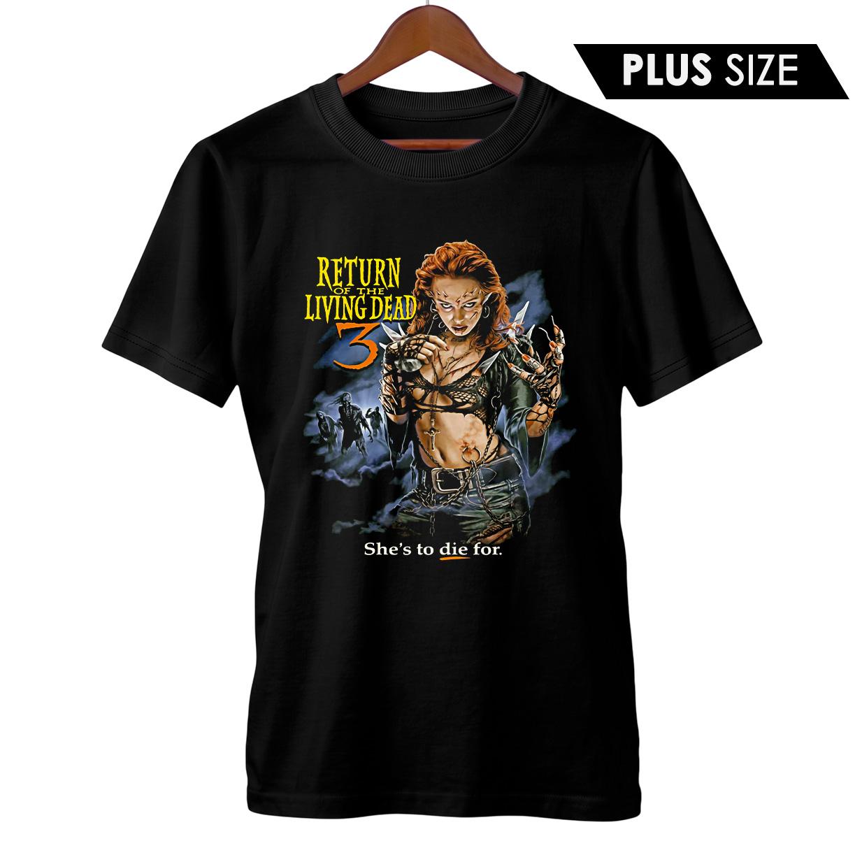 Camiseta Plus Size A Volta dos Mortos Vivos 3 | Filme de Terror