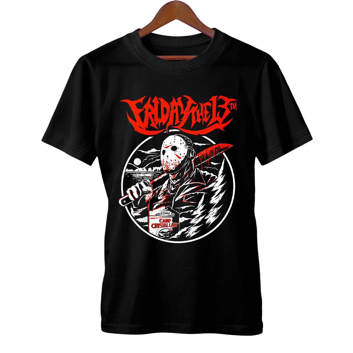 Camiseta Sexta-Feira 13 + Banda The Faceless | Rock Horror