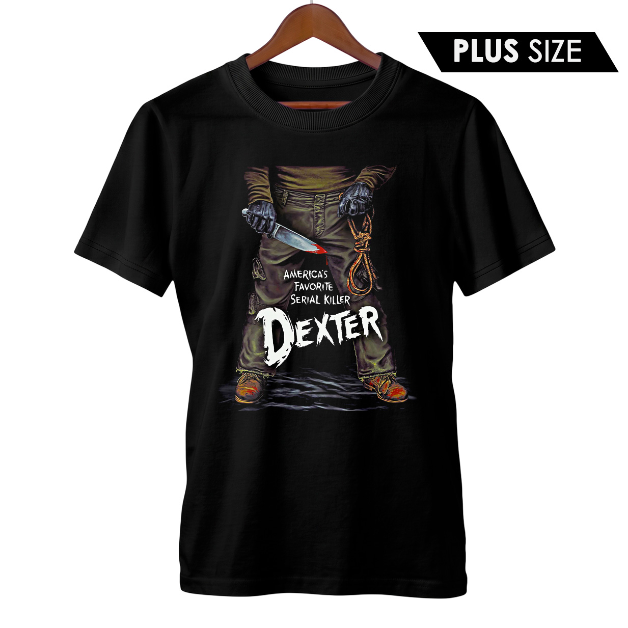 Camiseta Plus Size Dexter | Alter-Ego | Série