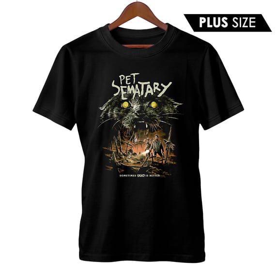 Camiseta Plus Size Cemitério Maldito | Filme de Terror