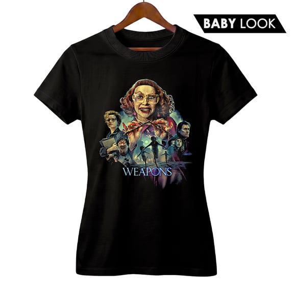 Baby Look Feminina A Hora do Mal | Filme de Terror
