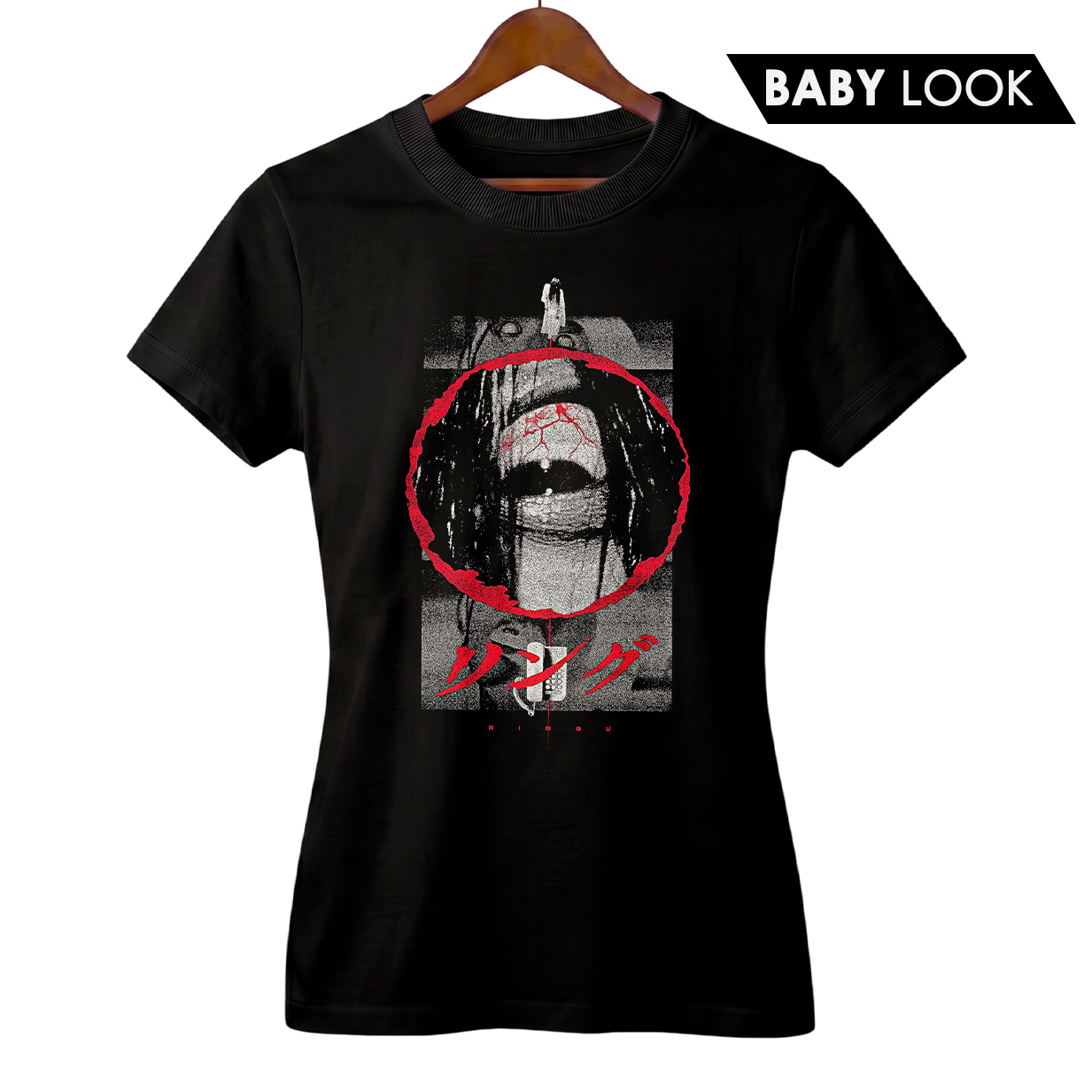 Baby Look Feminina Ring - O Chamado | Filme de Terror
