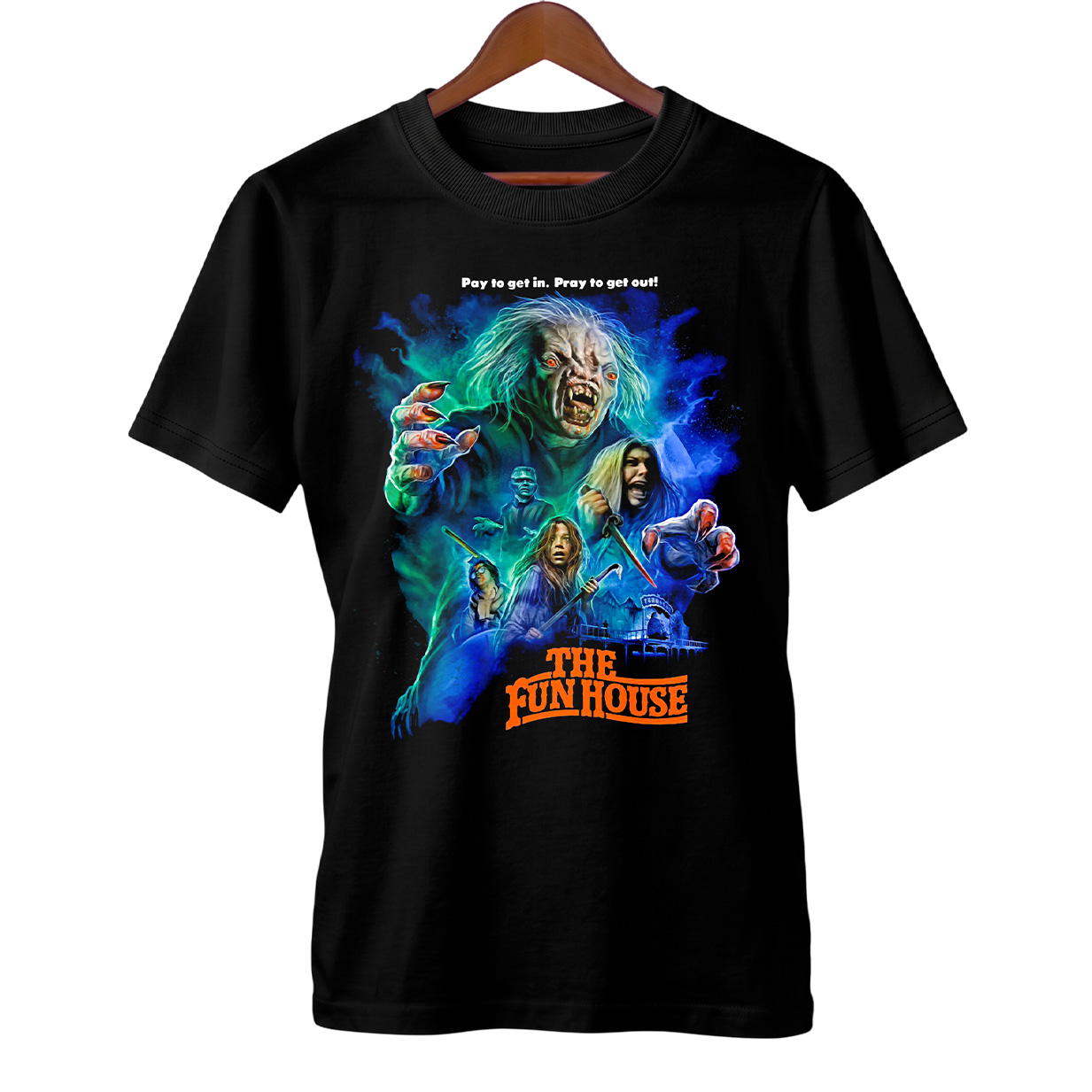 Camiseta Pague para Entrar Reze para Sair | Filme de Terror