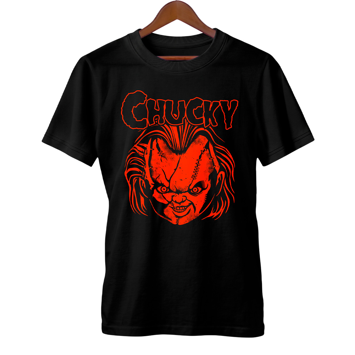 Camiseta Chucky + Banda Misfits | Rock Horror