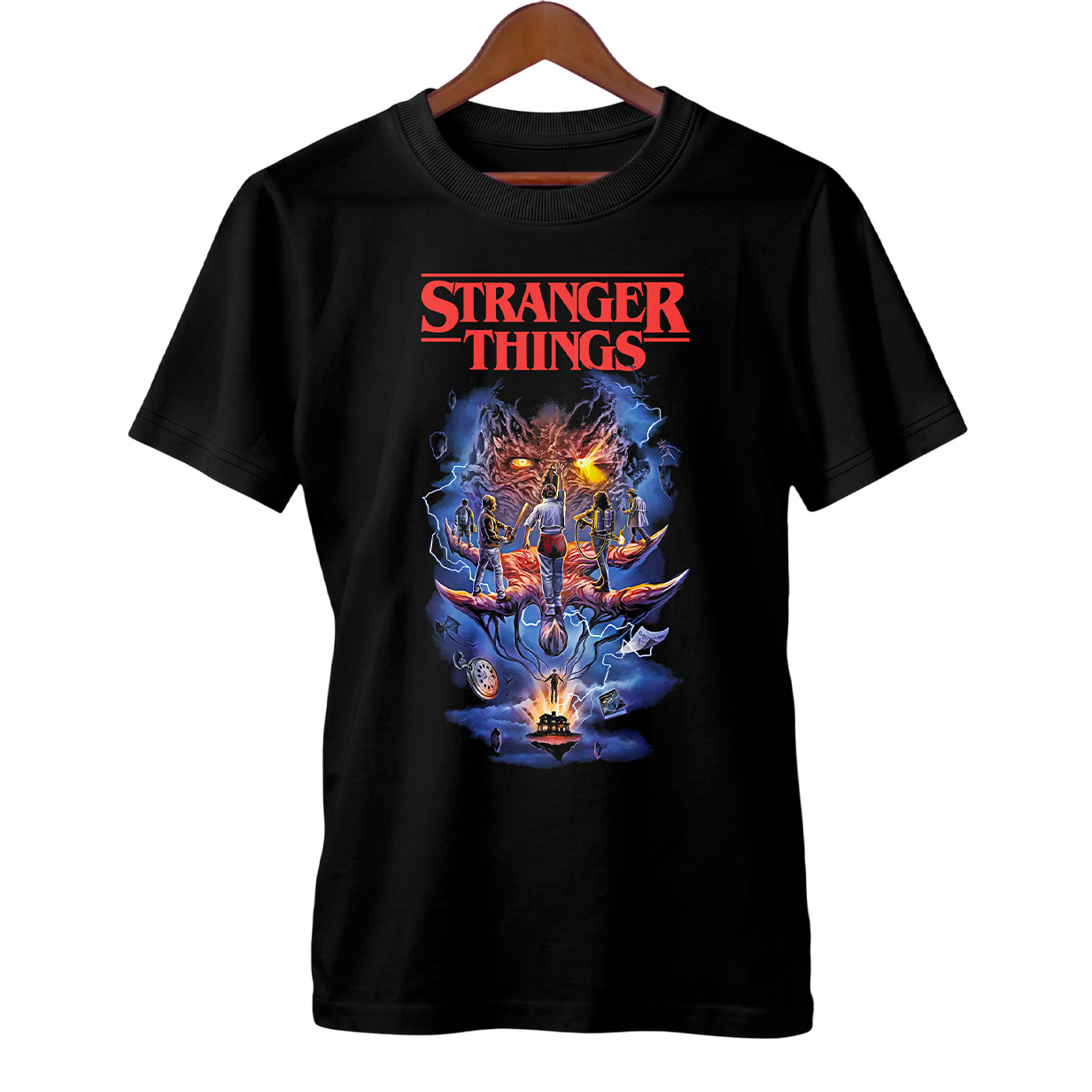 Camiseta Stranger Things | Série de Terror