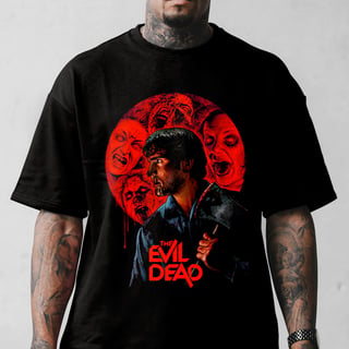Nome do produto Camiseta Plus Size A Morte do Demônio - Evil Dead | Ash Contra os Mortos | Filme de Terror