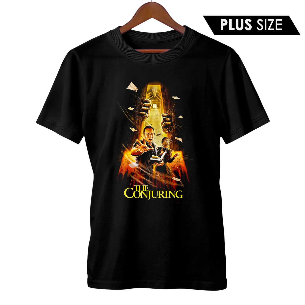 Camiseta Plus Size Invocação do Mal | Ed e Lorraine Warren | Filme de Terror