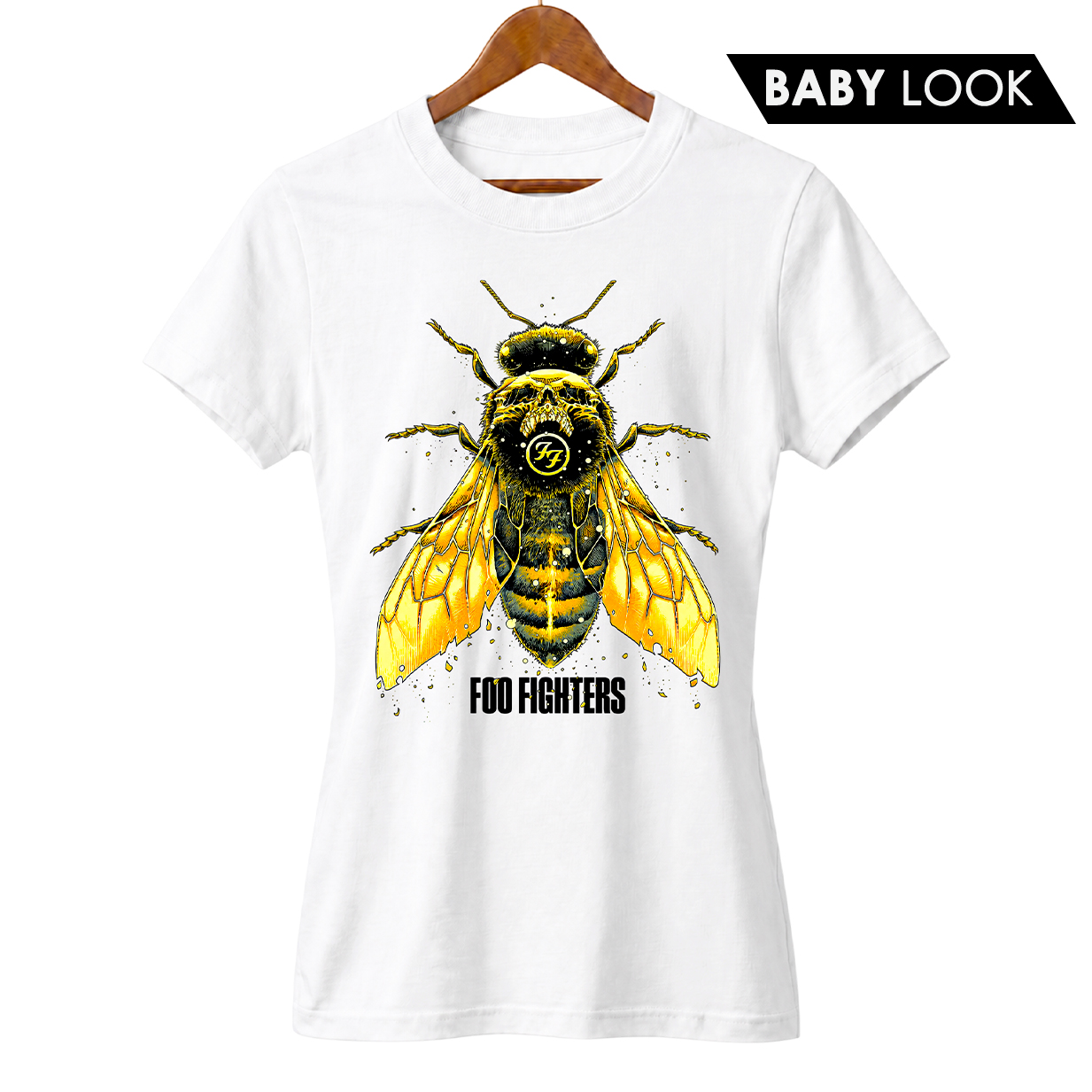Baby Look Feminina Foo Fighters | Holding Poison | Rock