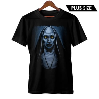 Nome do produto Camiseta Plus Size A Freira | Filme de Terror