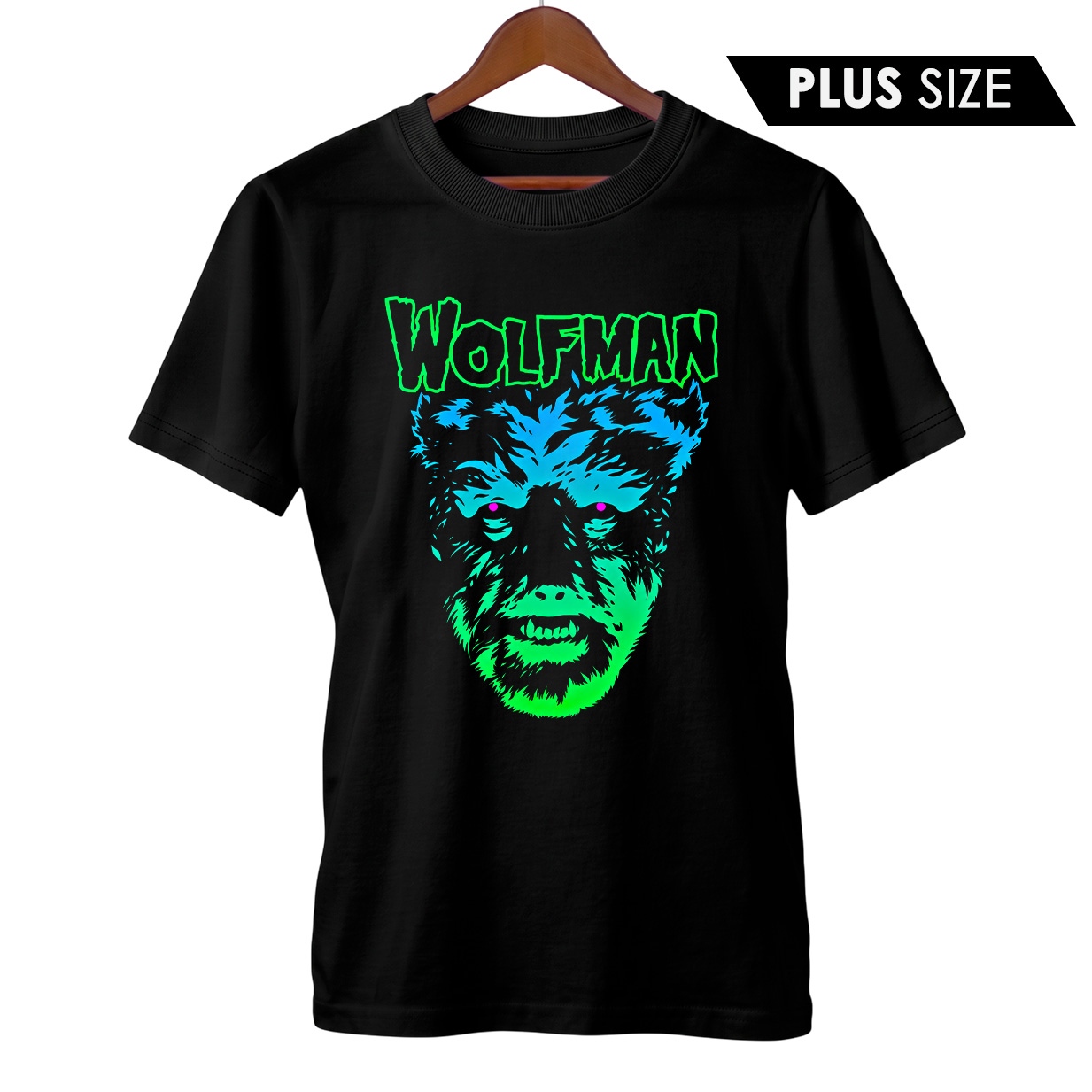 Camiseta Plus Size O Lobisomem + Banda Misfits | Rock Horror