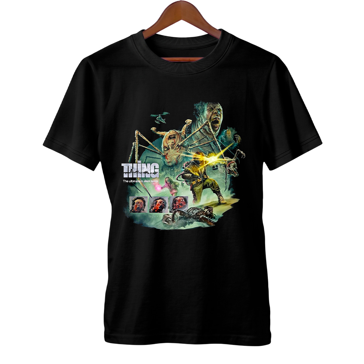 Camiseta O Enigma de Outro Mundo | A Coisa Entre Nós | Filme de Terror