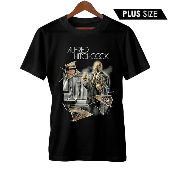 Camiseta Plus Size Alfred Hitchcock | Filme de Terror