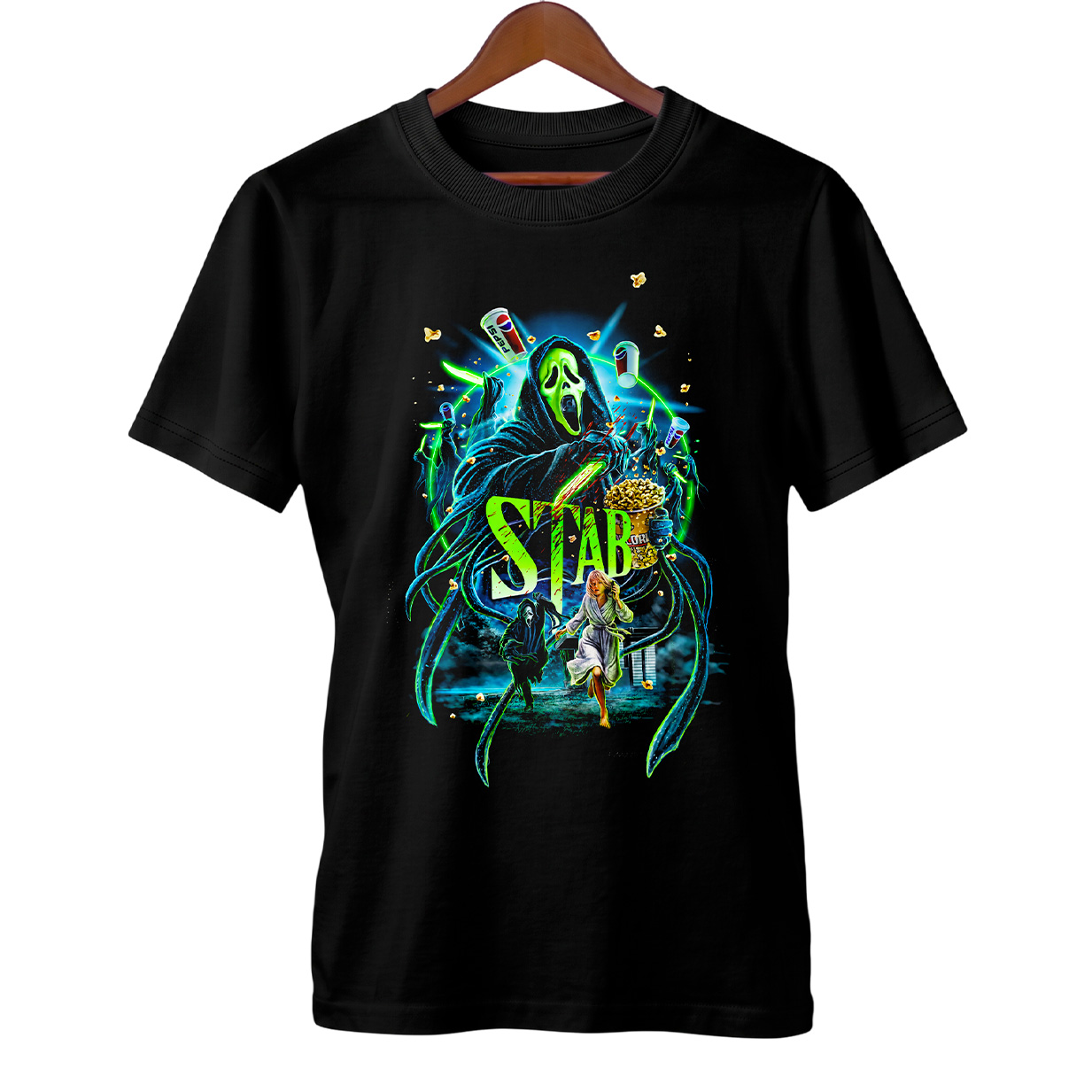 Camiseta Pânico | STAB | Filme de Terror