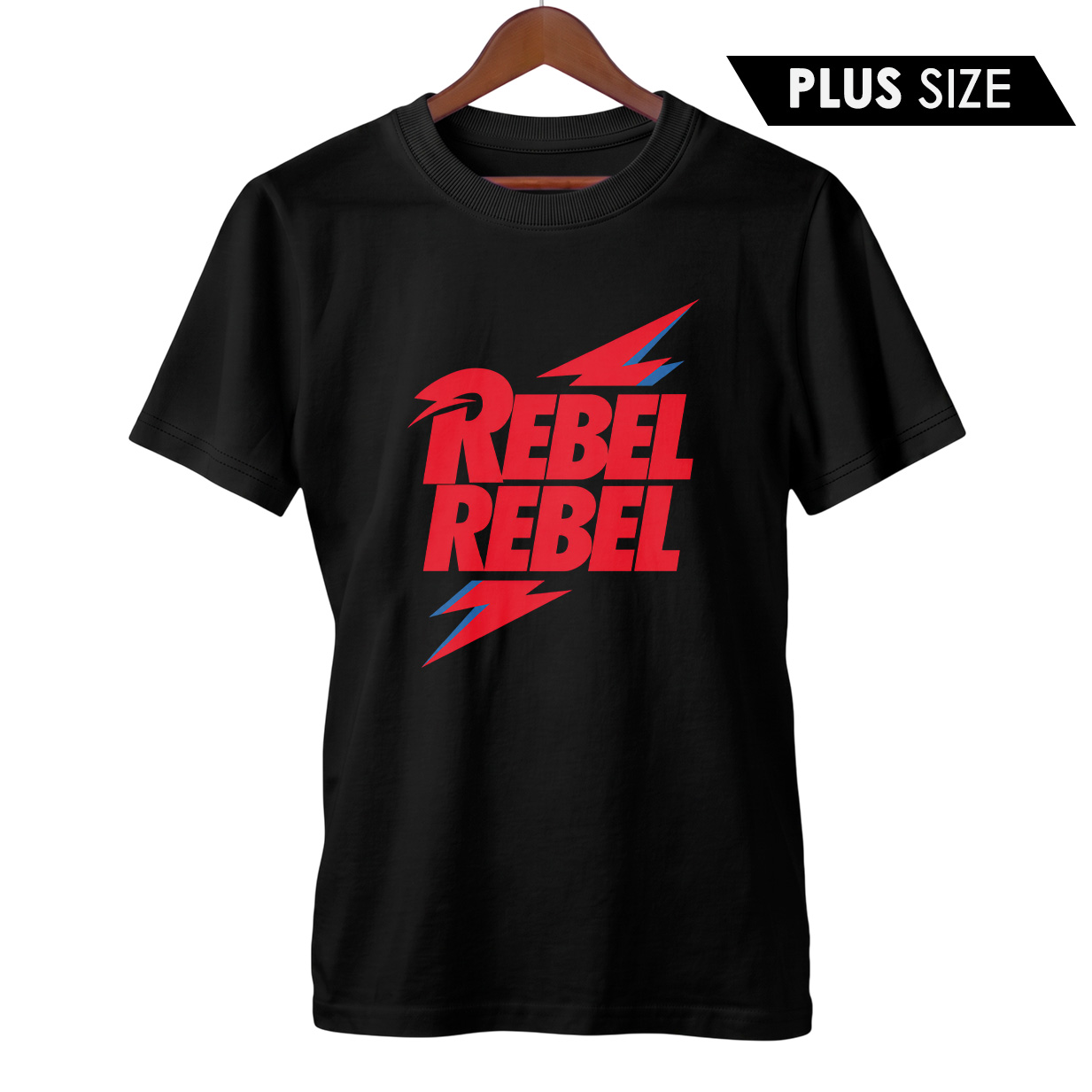 Camiseta Plus Size Rebel Rebel | David Bowie | Rock