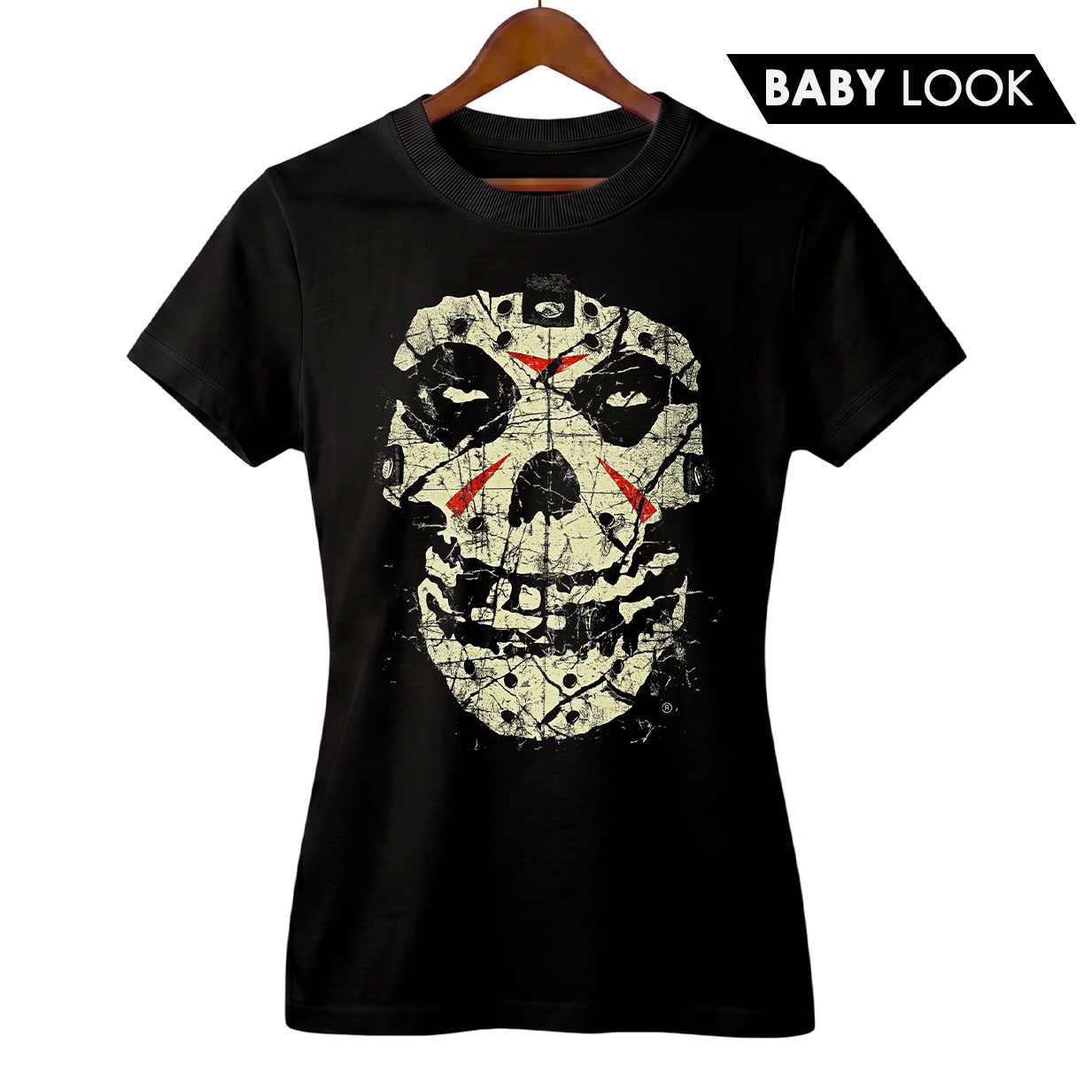Baby Look Feminina Misfits | Fiend Voorhees | Rock